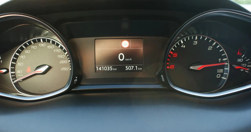 Peugeot 308 cena 47900 przebieg: 141000, rok produkcji 2018 z Oleszyce małe 191